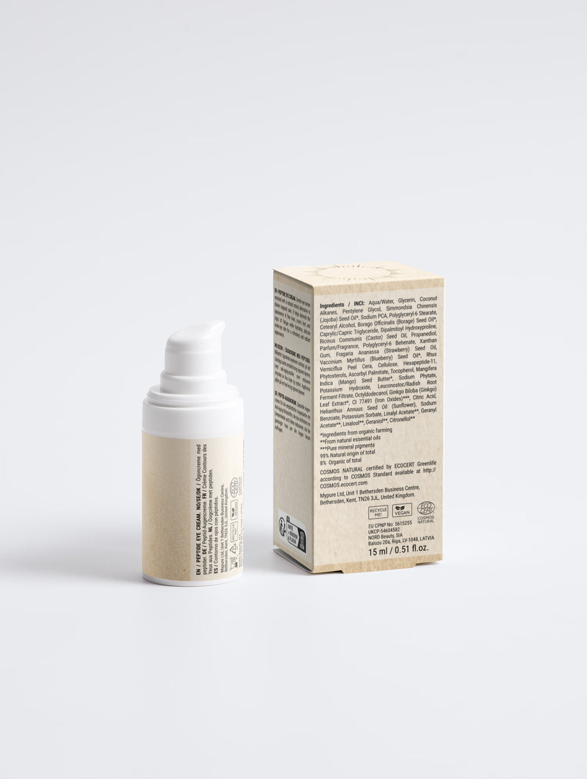 Contorno de Ojos Antiedad con Péptidos