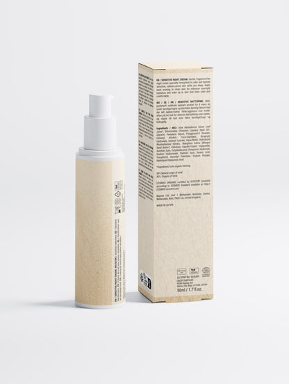 Crema Nocturna para Piel Sensible